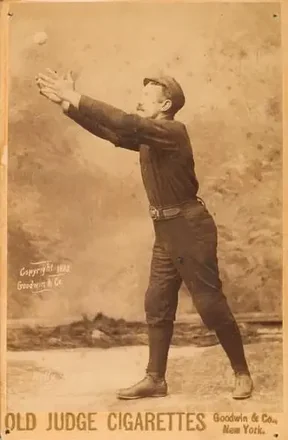 1887-89 Old Judge Cabinets (N173) #NNO - Charles Kelly - Philadelphia Quakers 1887-89 Old Judge Cabinets (N173) #NNO - Charles Kelly - Philadelphia Quakers