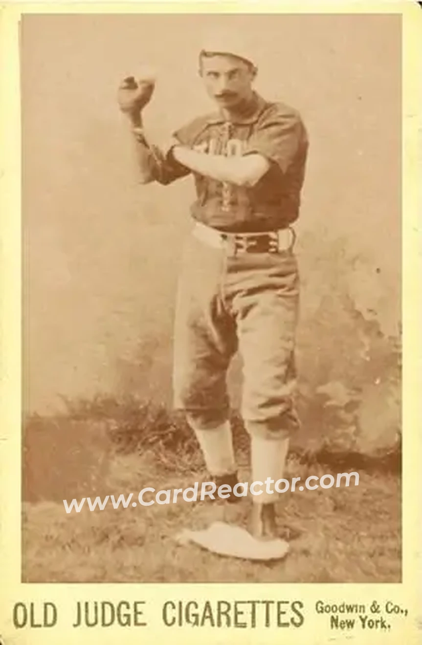 1887-89 Old Judge Cabinets (N173) #NNO - J.J. Kenyon - St. Louis Whites - Front 1887-89 Old Judge Cabinets (N173) #NNO - J.J. Kenyon - St. Louis Whites - Front