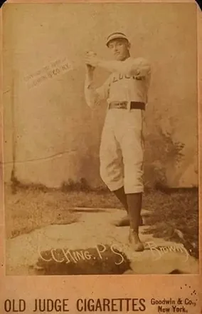 1887-89 Old Judge Cabinets (N173) #NNO - Silver King - St. Louis Browns