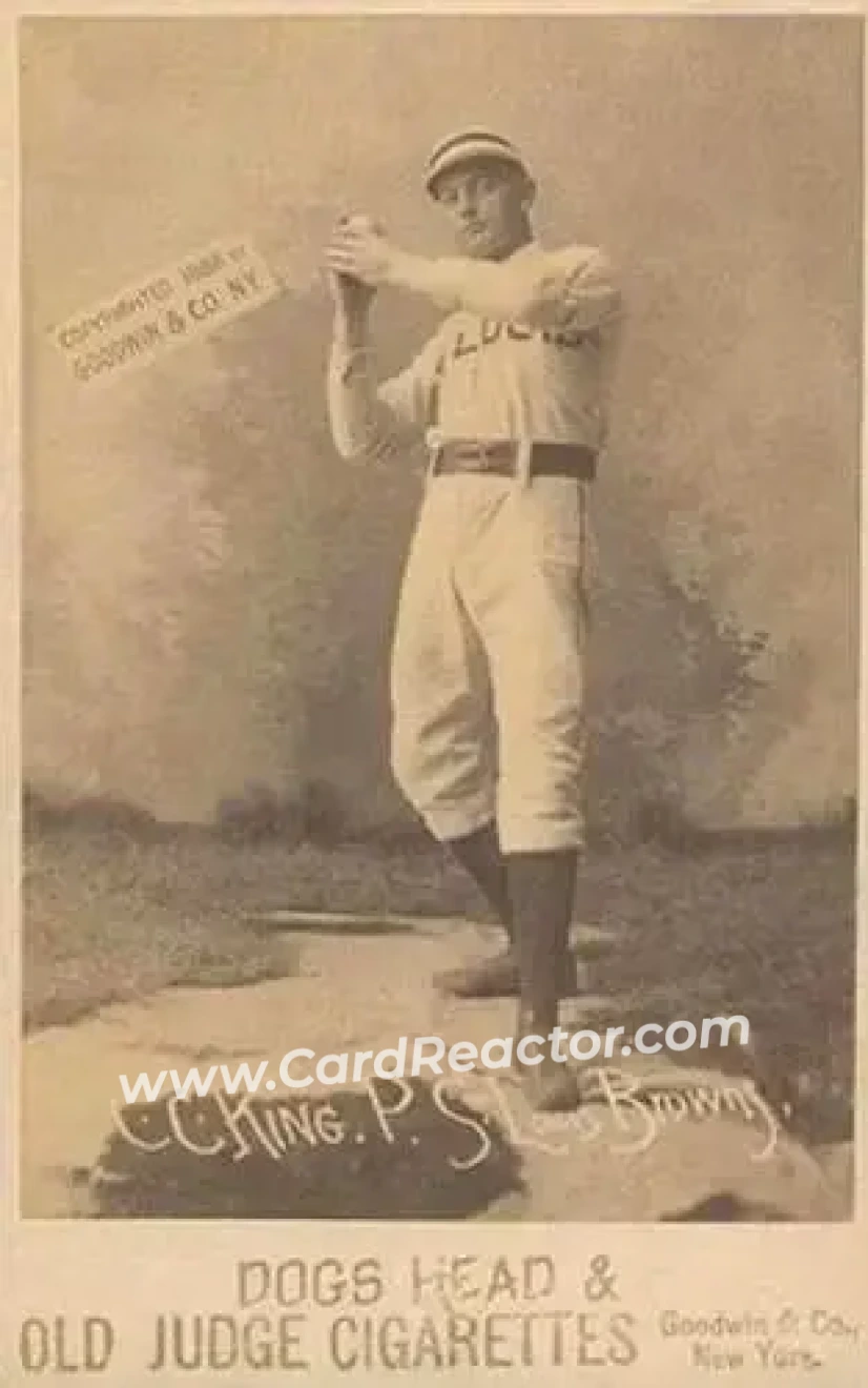 1887-89 Old Judge Cabinets (N173) #NNO - Silver King - St. Louis Browns