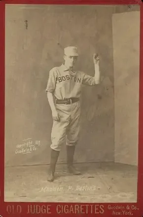 1887-89 Old Judge Cabinets (N173) #NNO - Kid Madden - Boston Beaneaters