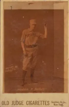 1887-89 Old Judge Cabinets (N173) #NNO - Kid Madden - Boston Beaneaters