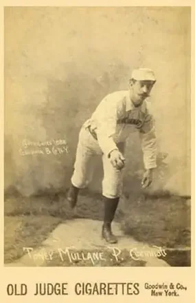 1887-89 Old Judge Cabinets (N173) #NNO - Tony Mullane - Cincinnati Red Stockings