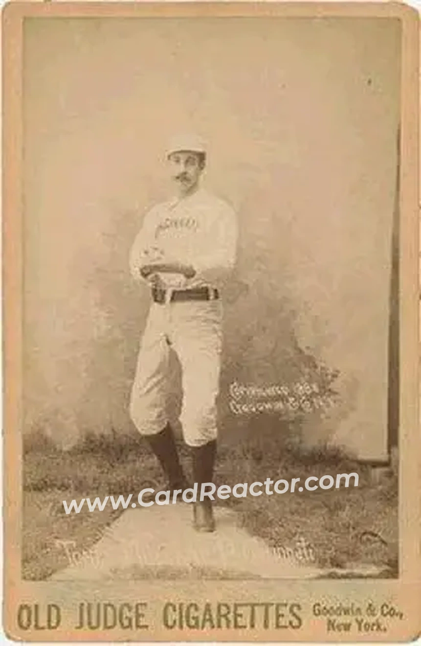 1887-89 Old Judge Cabinets (N173) #NNO - Tony Mullane - Cincinnati Red Stockings