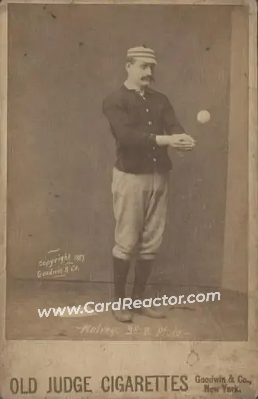 1887-89 Old Judge Cabinets (N173) #NNO - Joe Mulvey - Philadelphia Quakers