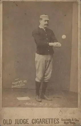 1887-89 Old Judge Cabinets (N173) #NNO - Joe Mulvey - Philadelphia Quakers