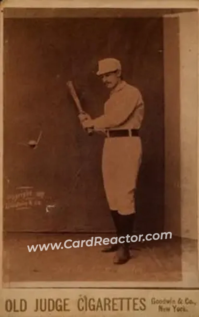 1887-89 Old Judge Cabinets (N173) #NNO - Billy Nash - Boston Beaneaters