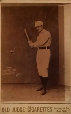 1887-89 Old Judge Cabinets (N173) #NNO - Billy Nash - Boston Beaneaters