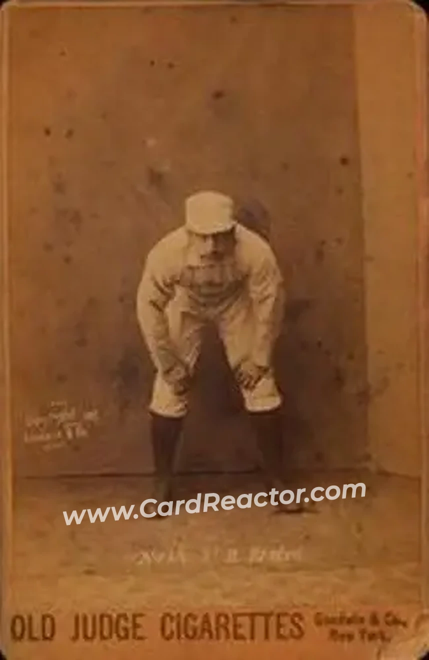 1887-89 Old Judge Cabinets (N173) #NNO - Billy Nash - Boston Beaneaters