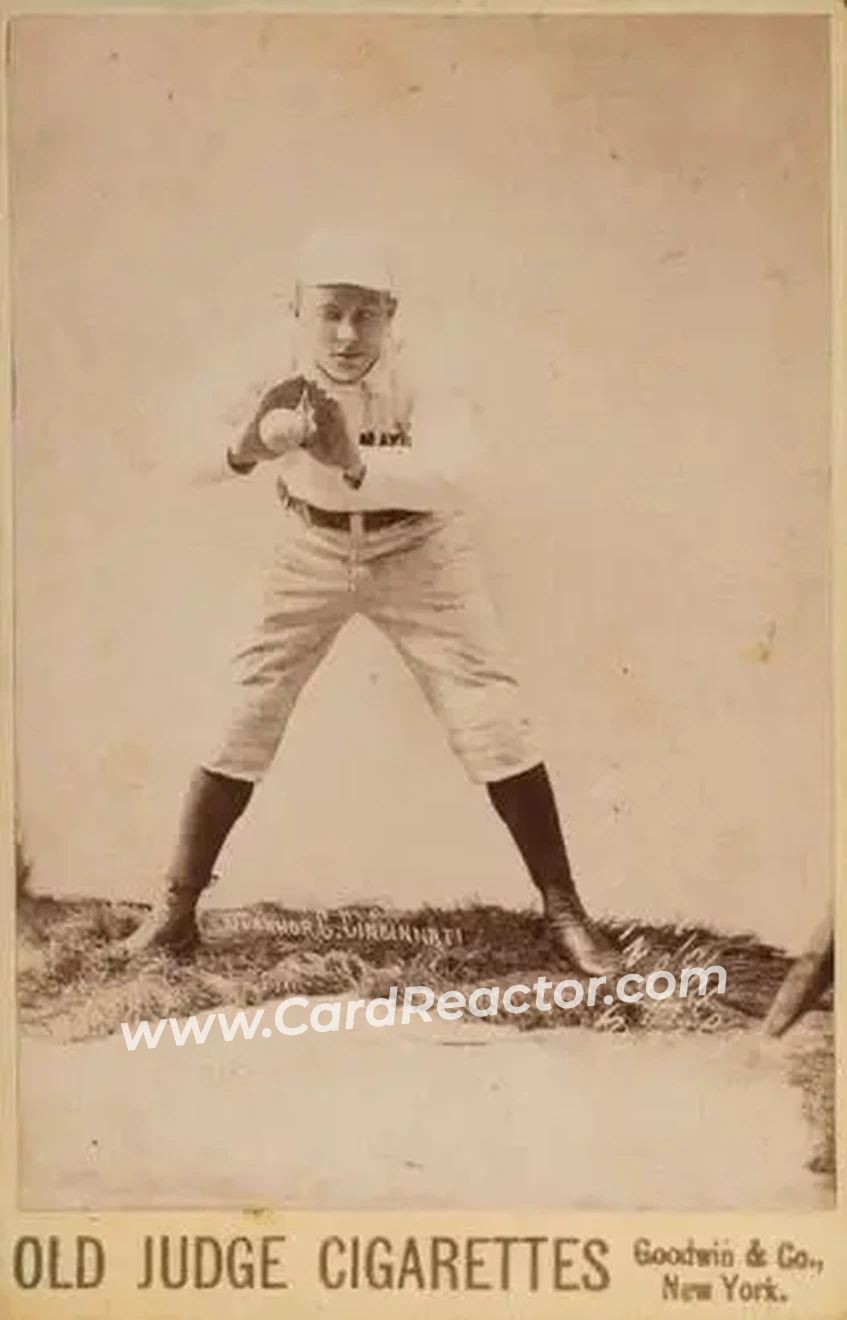1887-89 Old Judge Cabinets (N173) #NNO - Jack O'Connor - Cincinnati Red Stockings - Front