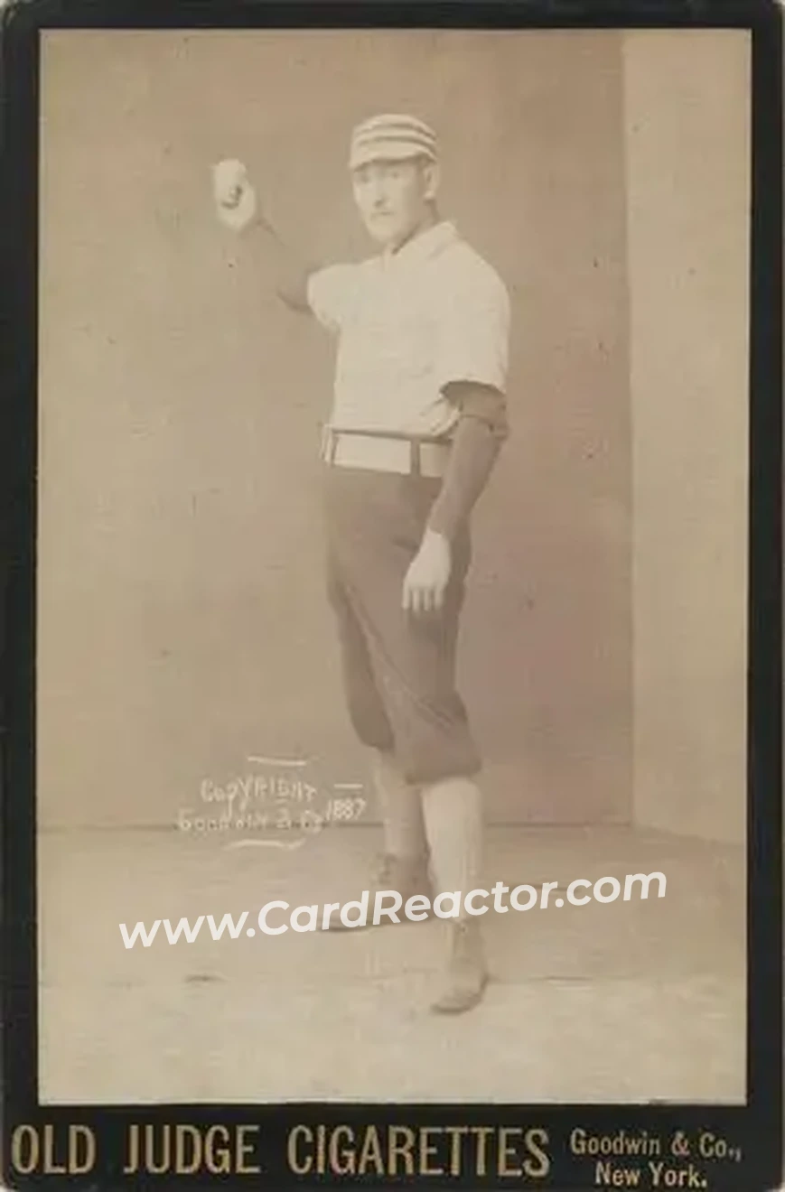 1887-89 Old Judge Cabinets (N173) #NNO - Hank O'Day - Washington Nationals