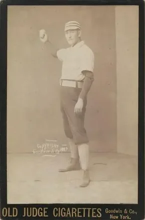 1887-89 Old Judge Cabinets (N173) #NNO - Hank O'Day - Washington Nationals
