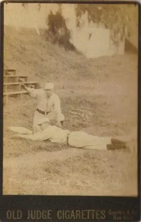 1887-89 Old Judge Cabinets (N173) #NNO - Card #NNO - Brooklyn Bridegrooms