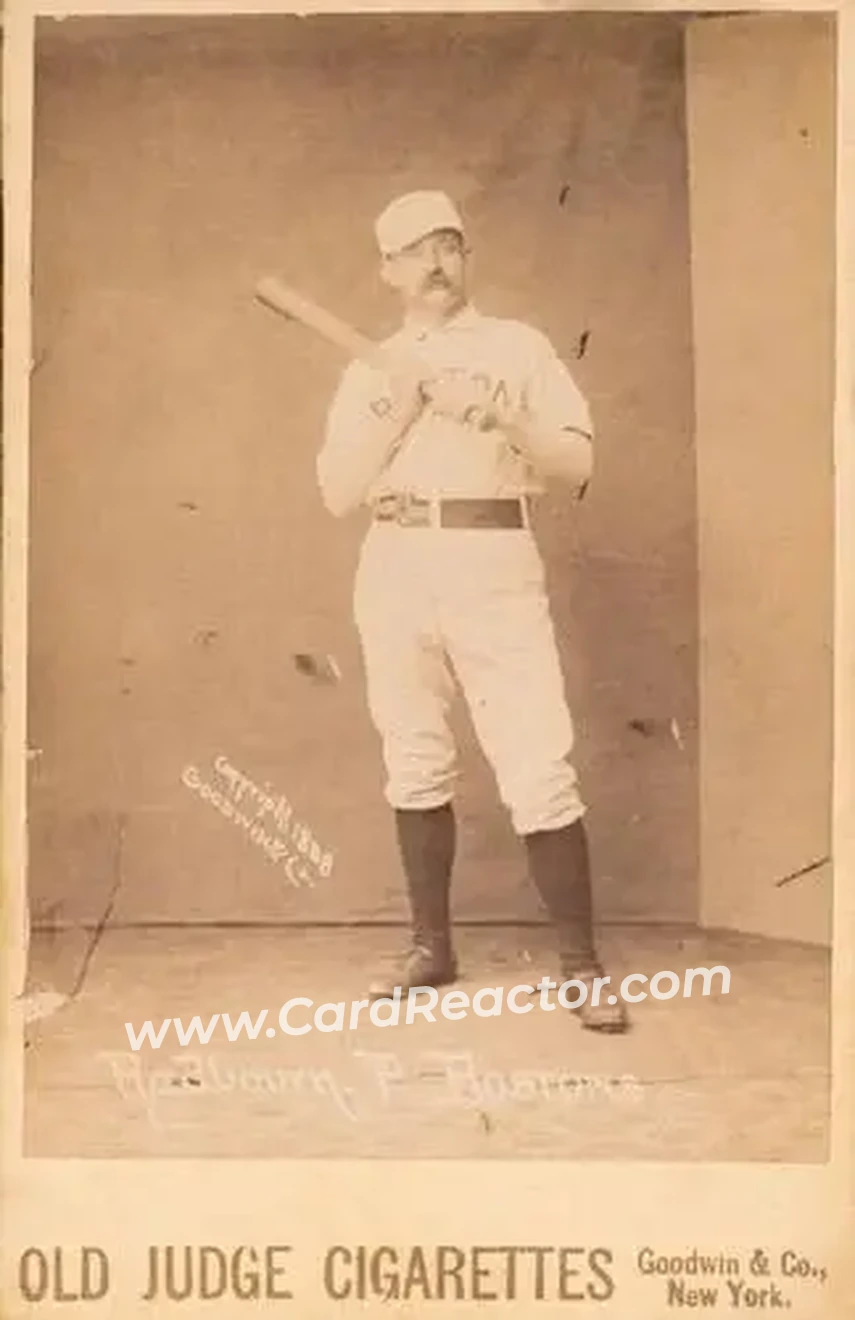 1887-89 Old Judge Cabinets (N173) #NNO - Old Hoss Radbourne - Boston Beaneaters