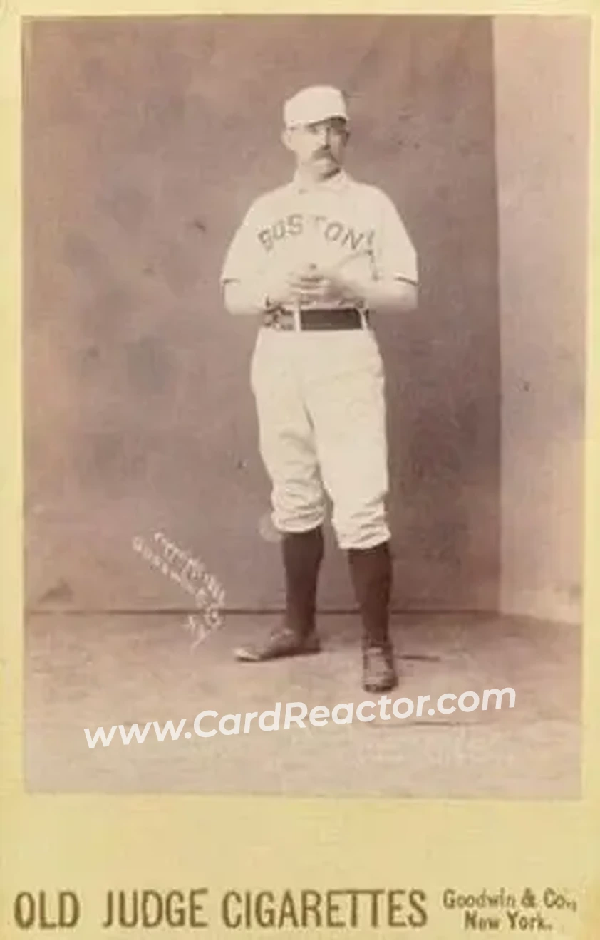 1887-89 Old Judge Cabinets (N173) #NNO - Old Hoss Radbourne - Boston Beaneaters
