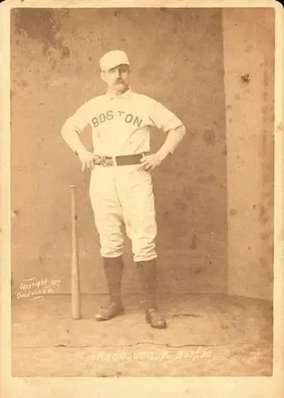 1887-89 Old Judge Cabinets (N173) #NNO - Old Hoss Radbourne - Boston Beaneaters