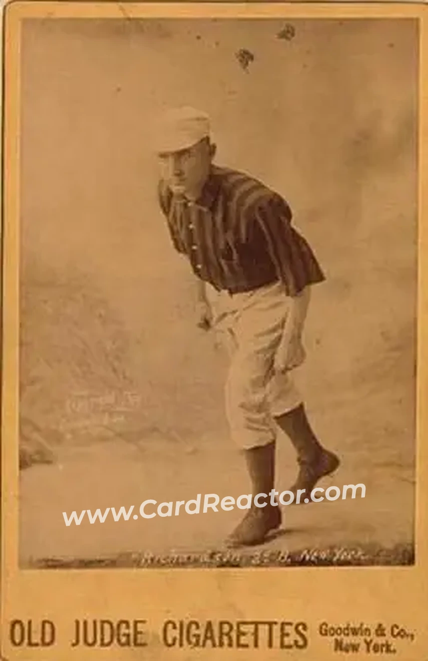 1887-89 Old Judge Cabinets (N173) #NNO - Danny Richardson - New York Giants