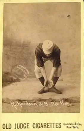 1887-89 Old Judge Cabinets (N173) #NNO - Danny Richardson - New York Giants