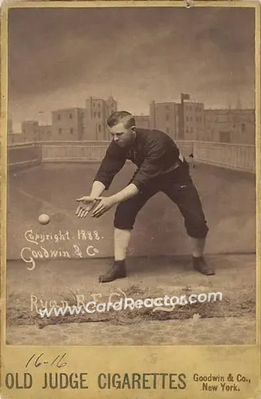 1887-89 Old Judge Cabinets (N173) #NNO - Jimmy Ryan - Chicago White Stockings