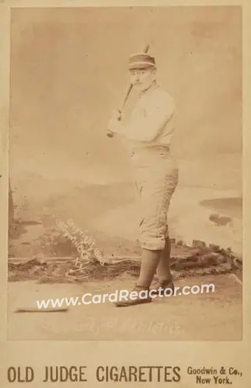 1887-89 Old Judge Cabinets (N173) #NNO - Ed Seward - Philadelphia Athletics