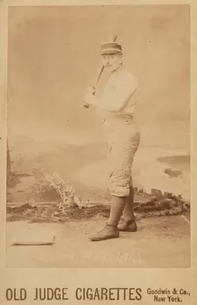 1887-89 Old Judge Cabinets (N173) #NNO - Ed Seward - Philadelphia Athletics