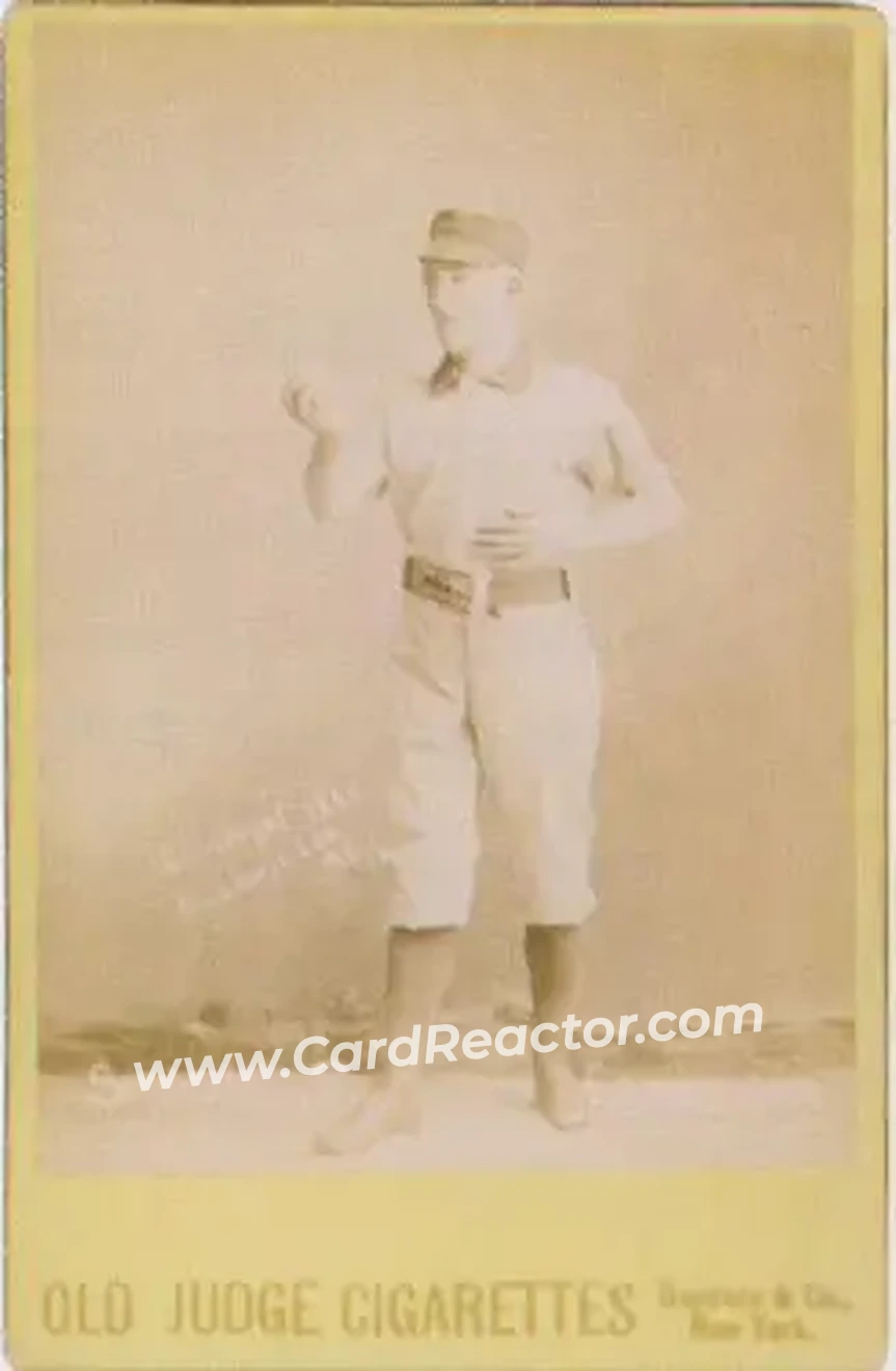 1887-89 Old Judge Cabinets (N173) #NNO - Charlie Sprague - Cleveland Spiders - Front 1887-89 Old Judge Cabinets (N173) #NNO - Charlie Sprague - Cleveland Spiders - Front
