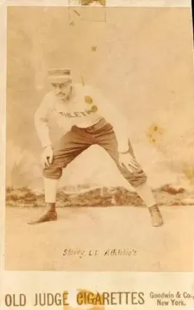 1887-89 Old Judge Cabinets (N173) #NNO - Harry Stovey - Philadelphia Athletics