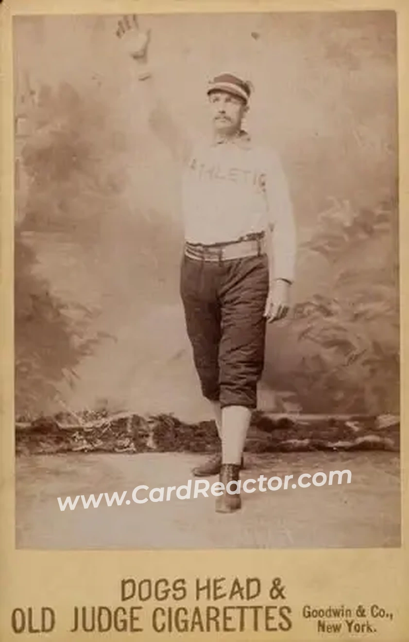 1887-89 Old Judge Cabinets (N173) #NNO - Harry Stovey - Philadelphia Athletics
