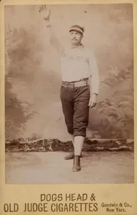 1887-89 Old Judge Cabinets (N173) #NNO - Harry Stovey - Philadelphia Athletics