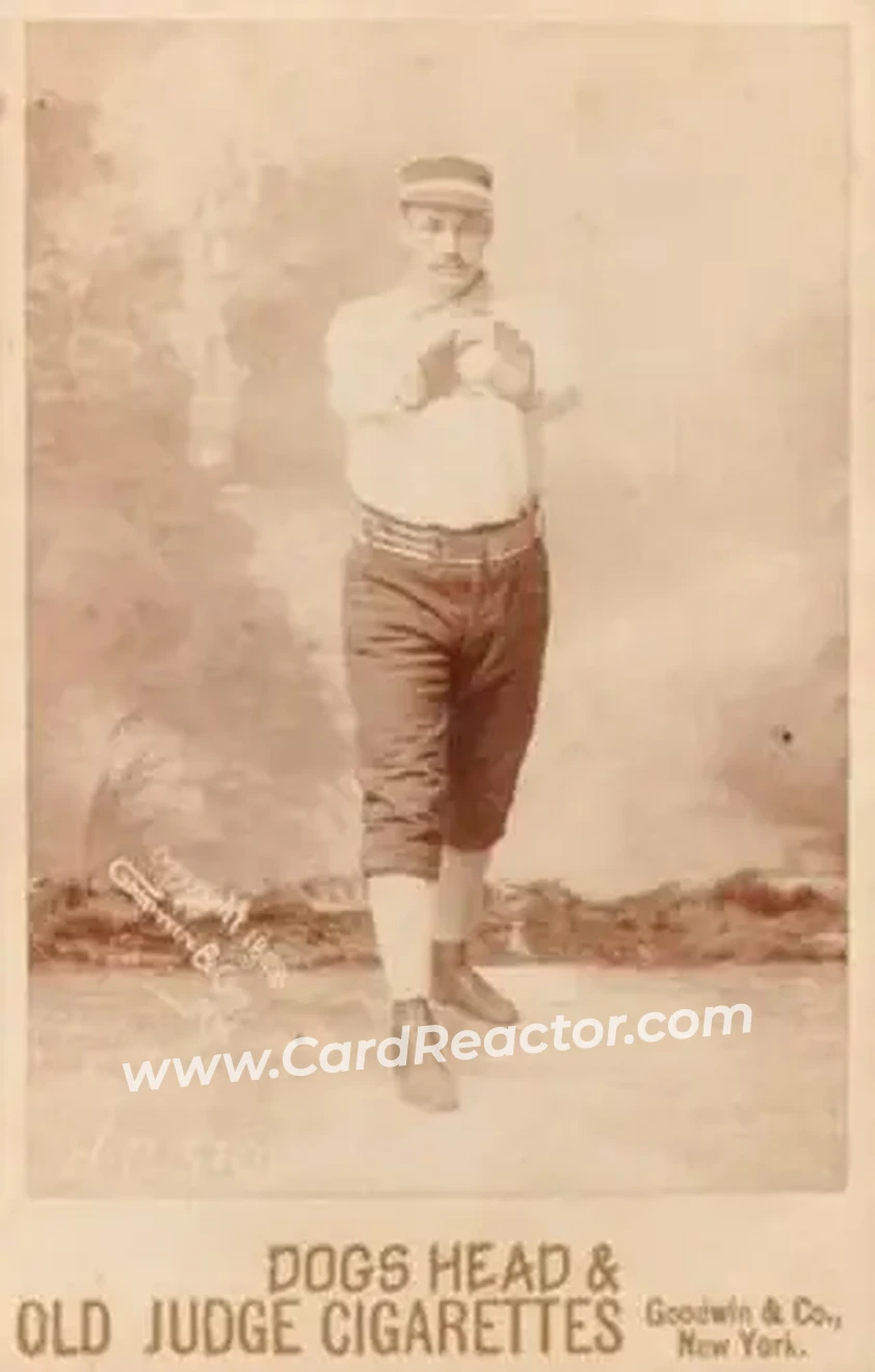 1887-89 Old Judge Cabinets (N173) #NNO - Harry Stovey - Philadelphia Athletics