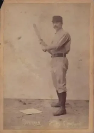 1887-89 Old Judge Cabinets (N173) #NNO - Cub Stricker - Cleveland Spiders