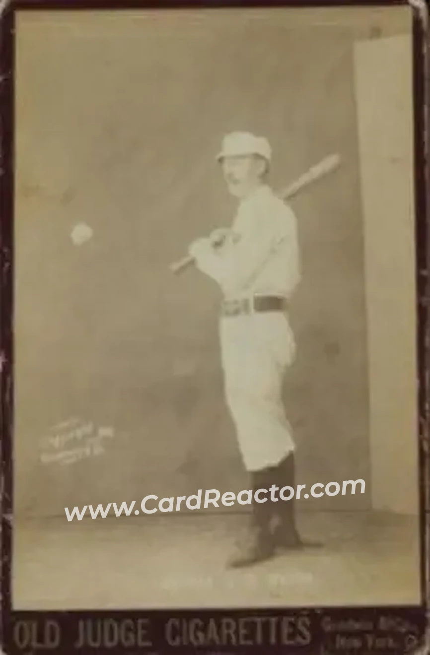 1887-89 Old Judge Cabinets (N173) #NNO - Ezra Sutton - Boston Beaneaters - Front