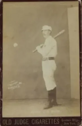 1887-89 Old Judge Cabinets (N173) #NNO - Ezra Sutton - Boston Beaneaters