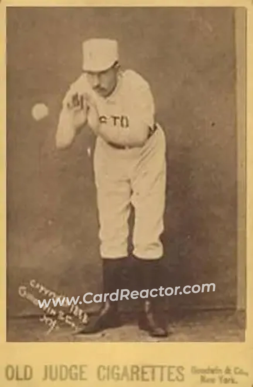 1887-89 Old Judge Cabinets (N173) #NNO - Pop Tate - Boston Beaneaters