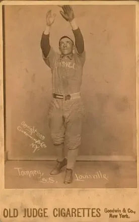 1887-89 Old Judge Cabinets (N173) #NNO - Philip Tomney - Louisville Colonels