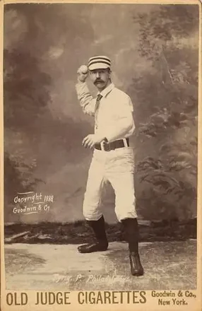 1887-89 Old Judge Cabinets (N173) #NNO - Jim Tyng - Philadelphia Quakers