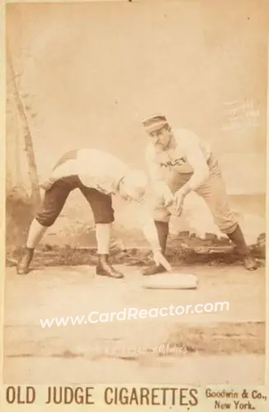 1887-89 Old Judge Cabinets (N173) #NNO - Card #NNO - Philadelphia Athletics - Front