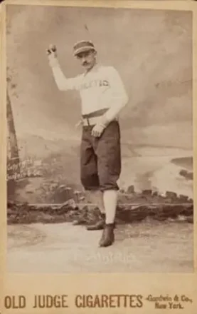1887-89 Old Judge Cabinets (N173) #NNO - Gus Weyhing - Philadelphia Athletics