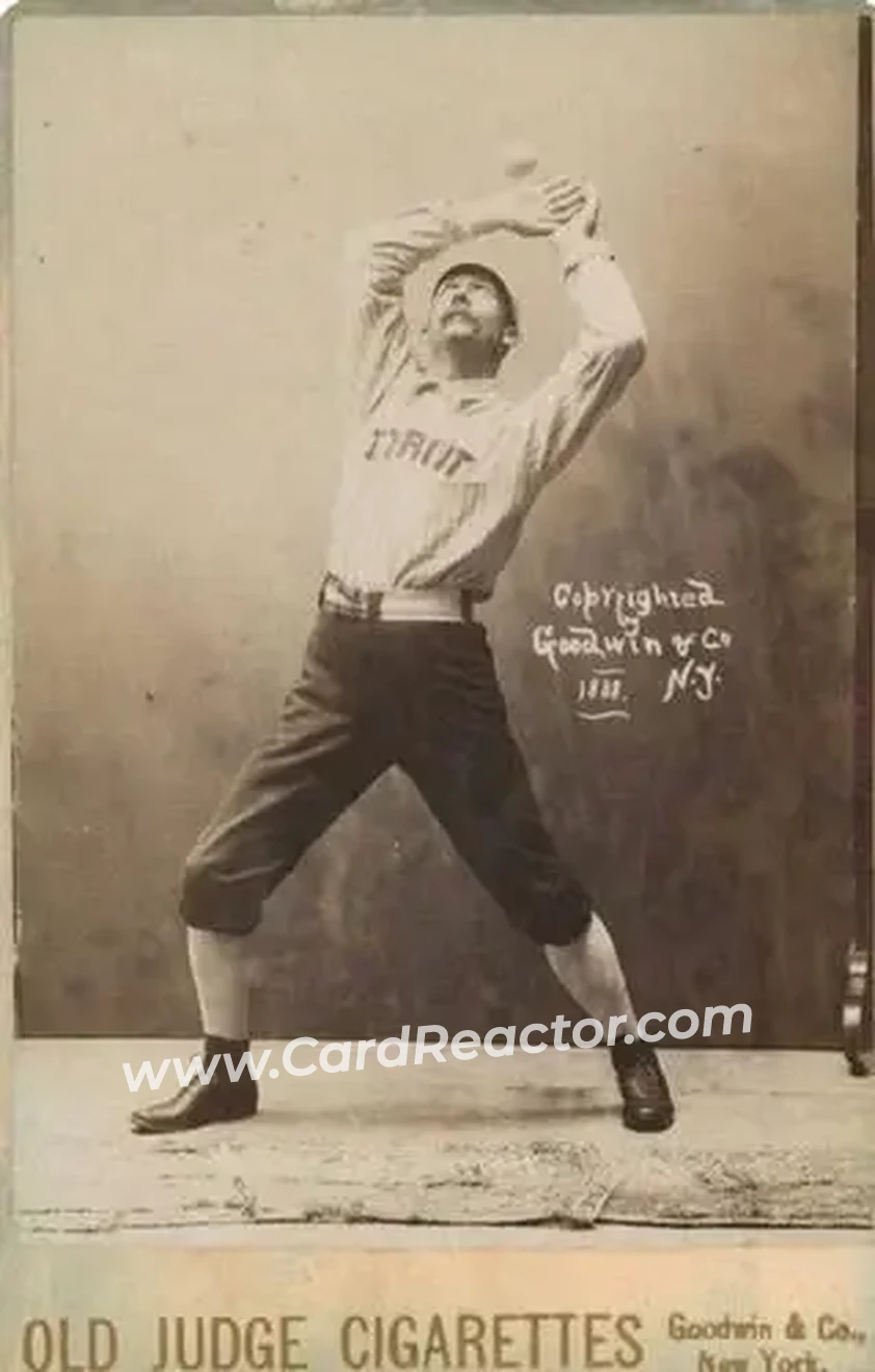 1887-89 Old Judge Cabinets (N173) #NNO - Deacon White - Detroit Wolverines