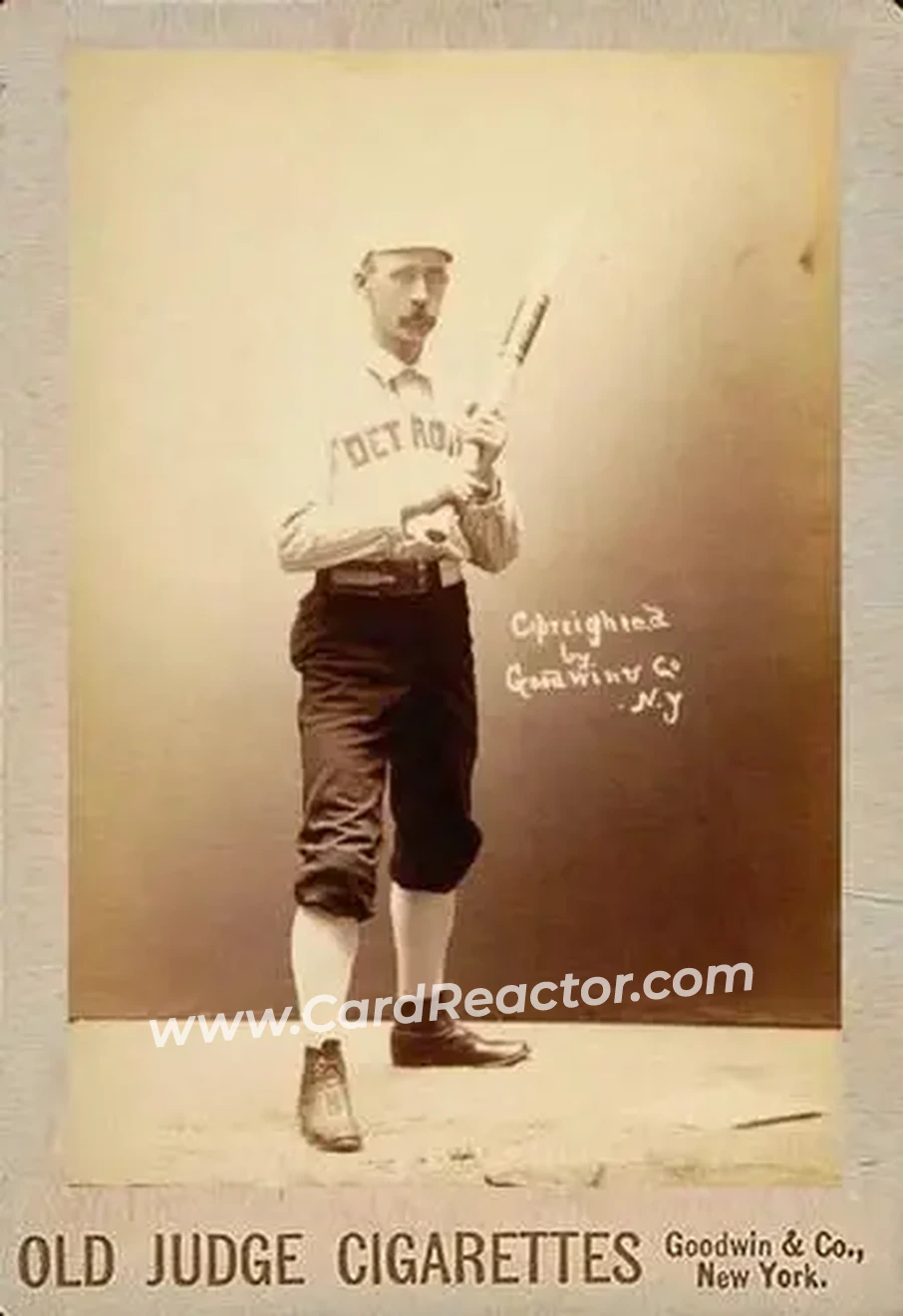 1887-89 Old Judge Cabinets (N173) #NNO - Deacon White - Detroit Wolverines