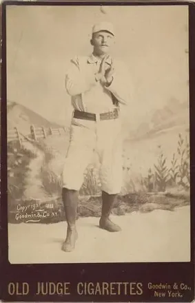 1887-89 Old Judge Cabinets (N173) #NNO - Walt Wilmot - Washington Nationals