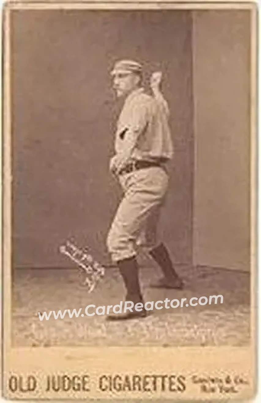 1887-89 Old Judge Cabinets (N173) #NNO - George Wood - Philadelphia Quakers