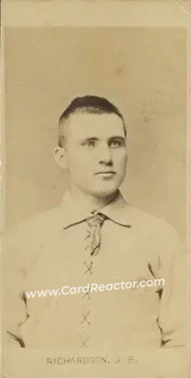 1886-88 New York Giants Issue (N-Unc) #NNO - Danny Richardson - New York Giants