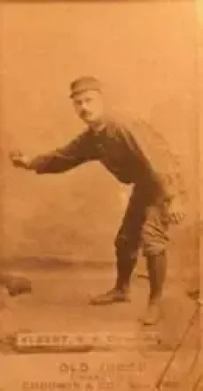 1887-90 Old Judge (N172) #NNO - Gus Alberts - Cleveland Blues