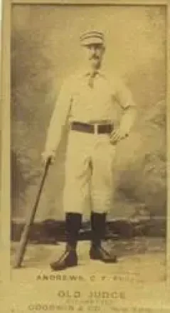 1887-90 Old Judge (N172) #NNO - Ed Andrews - Philadelphia Quakers