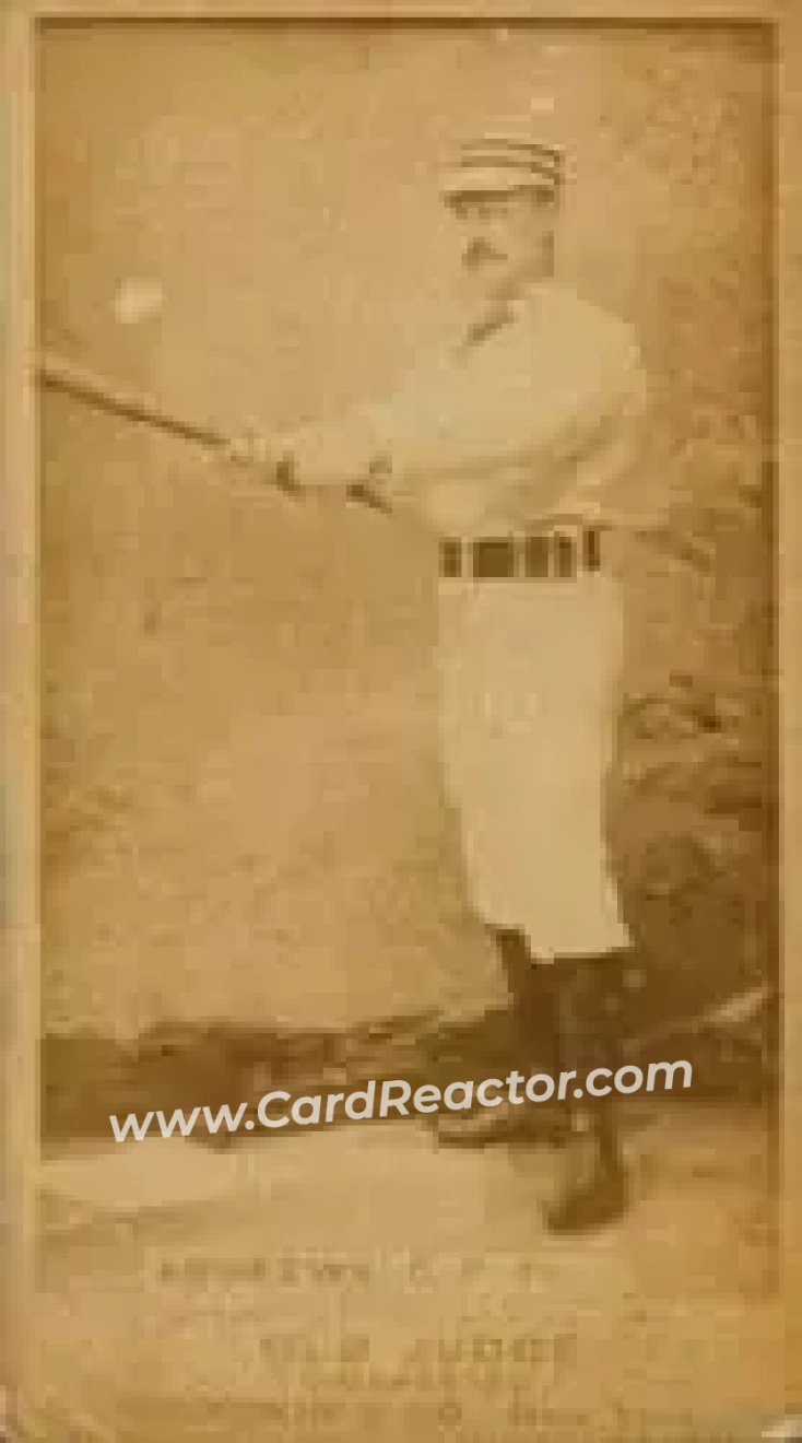 1887-90 Old Judge (N172) #NNO - Ed Andrews - Philadelphia Quakers