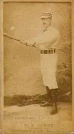 1887-90 Old Judge (N172) #NNO - Ed Andrews - Philadelphia Quakers