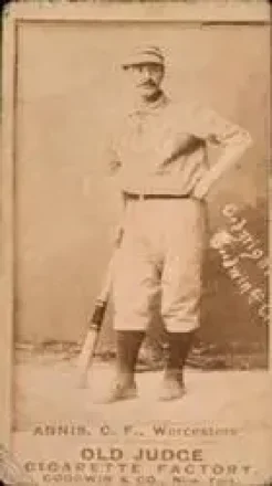 1887-90 Old Judge (N172) #NNO - Bill Annis - Worcester Grays