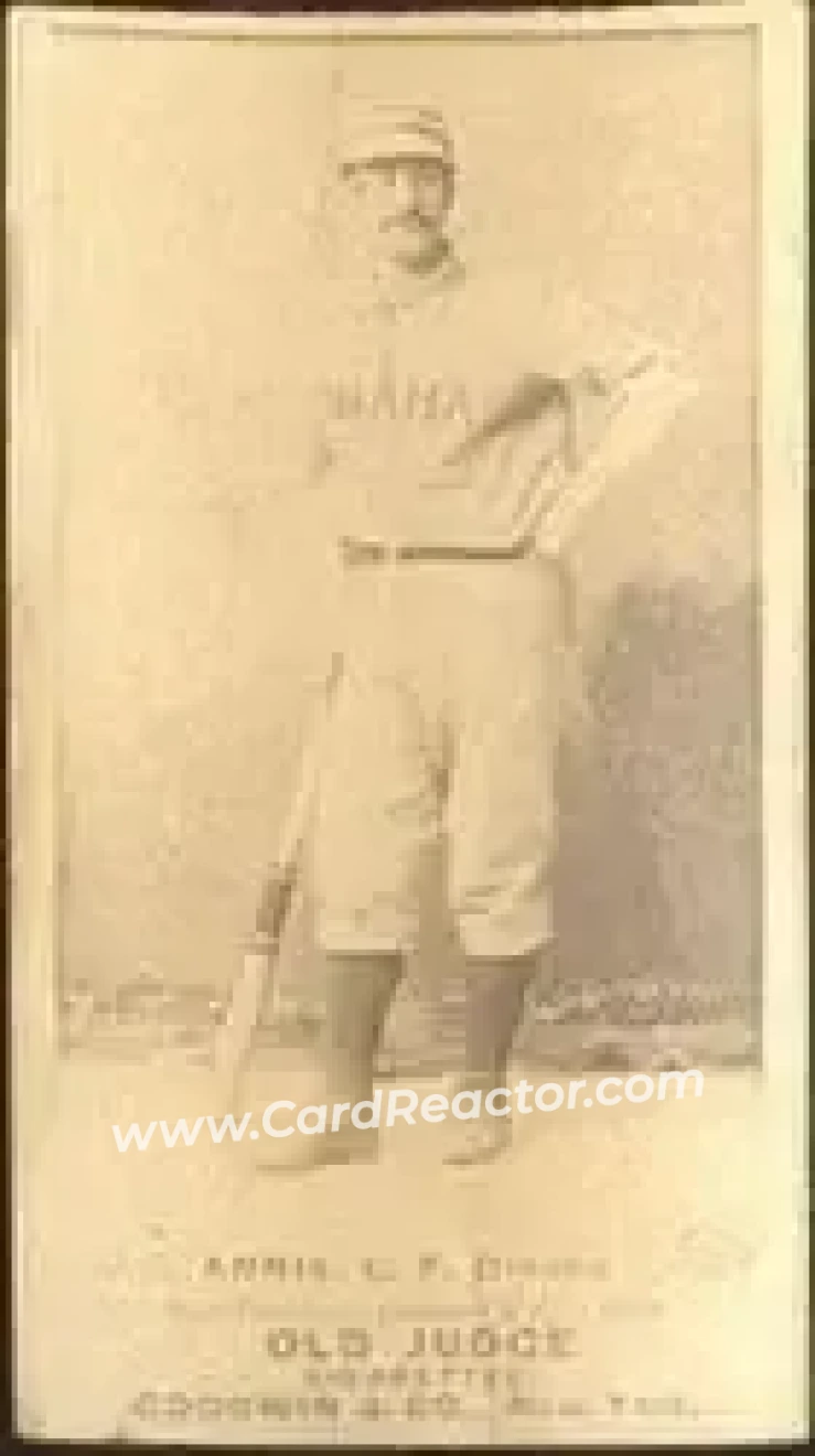 1887-90 Old Judge (N172) #NNO - Bill Annis - Omaha Omahogs