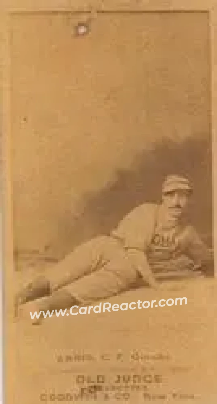 1887-90 Old Judge (N172) #NNO - Bill Annis - Omaha Omahogs